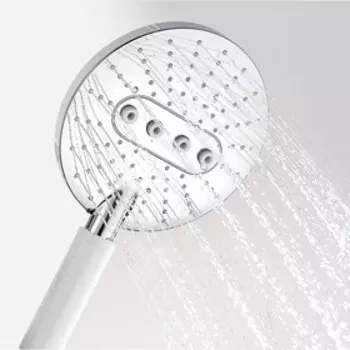 Душевая лейка WasserKRAFT A059, 3-функциональная, хром