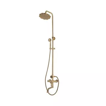 Душевая система Bronze de Luxe WINDSOR 10120PF, тропический душ, излив 200 мм, латунь