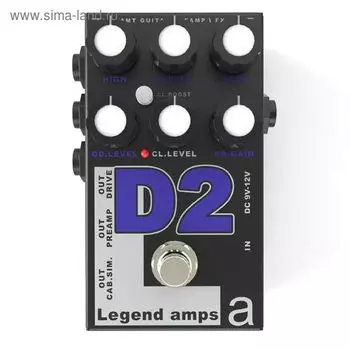 Двухканальный гитарный предусилитель AMT Electronics D-2 Legend Amps 2
