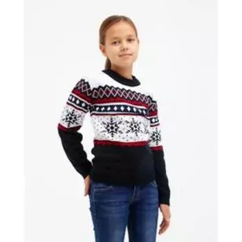 Джемпер вязаный детский KAFTAN "Snow" размер 34, (122-128 см)