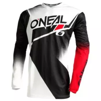 Джерси O'NEAL Element Racewear V.22, детская, мужской, черный/белый, XL