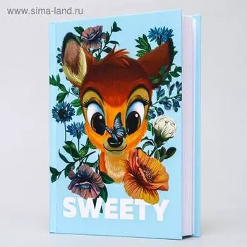 Ежедневник А5, 160 листов Disney «Бэмби»
