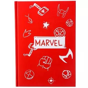 Ежедневник А5, 80 листов "Marvel", Мстители