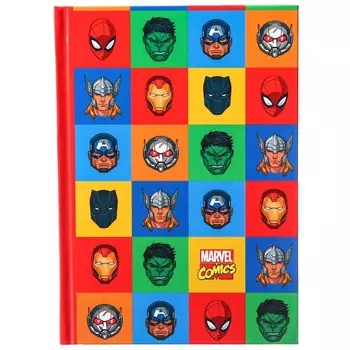 Ежедневник А5, 80 листов Marvel, «Мстители»