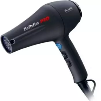 Фен Babyliss BAB5586GE SL Ionic, 1800 Вт, 6 температурных режимов, ионизация, черный