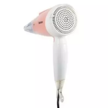 Фен Blackton Bt HD1001C, 1000 Вт, 2 скорости, 3 температурных режима, бело-розовый