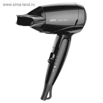 Фен Braun HD 130 Satin Hair1, 1200 Вт, 2 температурных режима, 2 скорости