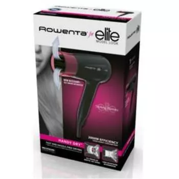 Фен Rowenta CV1622F0, 2000 Вт, 2 режима, 2 скорости, чёрный