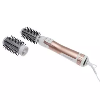 Фен-щётка Rowenta Brush Activ CF9520F0, 1000 Вт, 2 насадки, 2 режима, 2 скорости, бежевая
