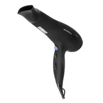 Фен Supra PHS-2204L, 2200 Вт, 2 скорости, 3 режима, 1 насадка, чёрный