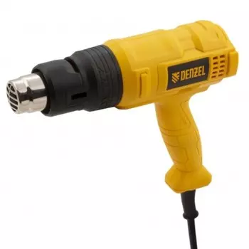 Фен технический Denzel HG-1800, 230 В, 1800 Вт, 3 режима