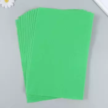 Фетр мягкий 1,5 мм 20х30 см, зелёный