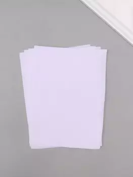 Фетр мягкий 1.5 мм, «Белый», набор 4 листа, 1520 см