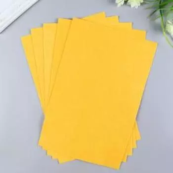 Фетр мягкий 1 мм 20х30 см апельсин микс