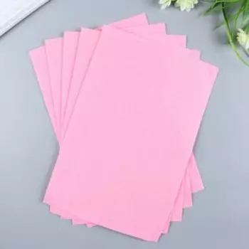 Фетр мягкий 1 мм 20х30 см св.розовый МИКС