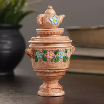 Фигурка гипс «Самовар», 66.511.5 см