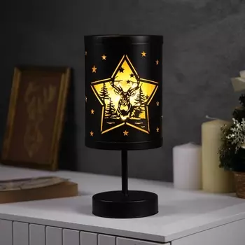 Фигура световая «Лесная сказка», 12.327.5см, 1LED. батарейки АААх3 (не в компл.), свечение тёплое белое