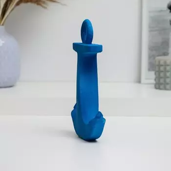 Фигура "Якорь" синяя, 18см