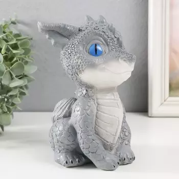 Фигурка "Дракоша" 18х10х12,5 см, голубые глазки