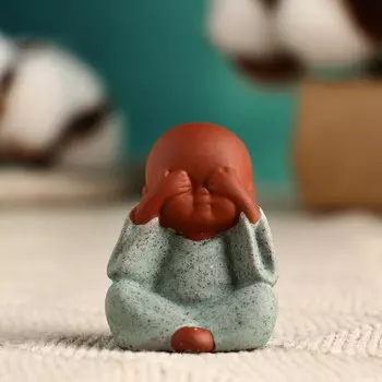 Фигурка керамика TAKE IT EASY «Ничего не вижу. Мидзару», 4.53.5 см