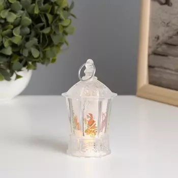Фигурка светящаяся RISALUX «Снеговик и олени», LED-ночник, 3LR44, 449 см