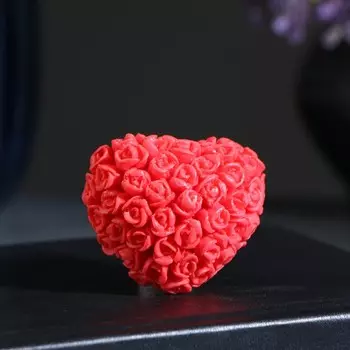 Фигурное мыло «Сердце в розах» 30 г