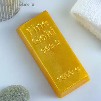 Фигурное мыло «Слиток золота» 100 г