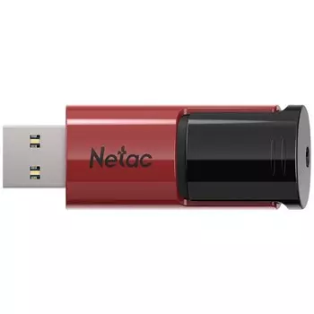 Флеш Диск Netac 64GB U182 NT03U182N-064G-30RE USB3.0 красный/черный