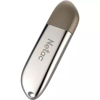 Флеш Диск Netac 64GB U352 NT03U352N-064G-30PN USB3.0 серебристый