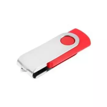 Флешка L 104 R, 32 ГБ, USB2.0, чт до 25 Мб/с, зап до 15 Мб/с, красная