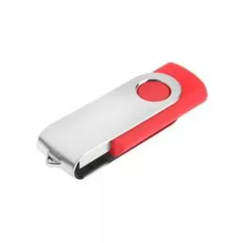 Флешка L 104 R, 8 ГБ, USB2.0, чт до 25 Мб/с, зап до 15 Мб/с, красная