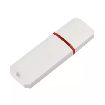Флешка Mirex KNIGHT WHITE, 64 Гб, USB2.0, чт до 25 Мб/с, зап до 15 Мб/с, белая