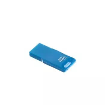 Флешка Mirex MARIO BLUE, 16 Гб, USB2.0, чт до 25 Мб/с, зап до 15 Мб/с, синяя