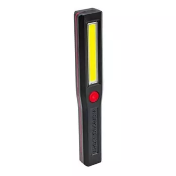 Фонарь КОСМОС, 3Вт COB LED крючок магнит питание 3хAAA