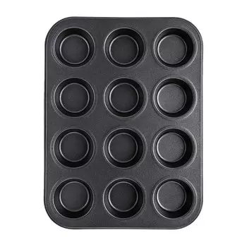 Форма для кексов Regent inox Easy, 12 ячеек, 35х27х3 см