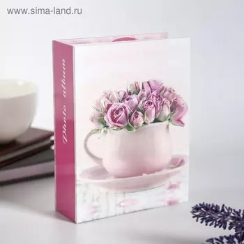 Фотоальбом на 100 фото "Розовый букет" 10Х15 см