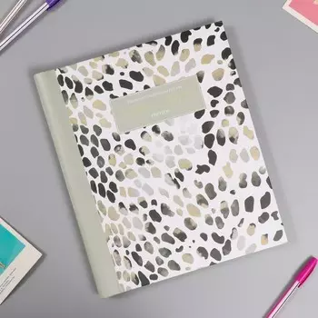 Фотоальбом на 10 магнитных листов 23х28 см, внутр. спираль "Animal print" Шкурки 2