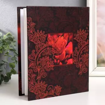 Фотоальбом на 200 фото 10х15 см, пластик. листы "bloom" Тюльпаны