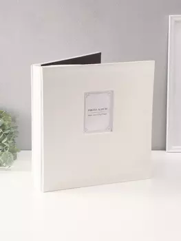 Фотоальбом на 500 фото 10х15 см "Фигурное обрамление" кожзам, в коробке 5,5х32,5х34 см