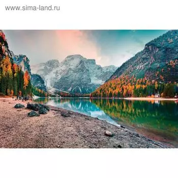 Фотосетка, 300200 см, с фотопечатью, люверсы шаг 1 м, «Горы», Greengo