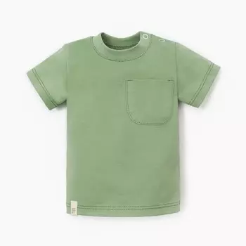 Футболка Крошка, Я BASIC LINE, рост 80-86 см, зелёный