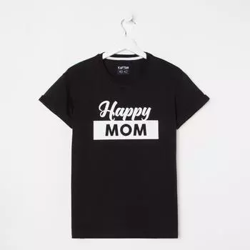 Футболка женская KAFTAN Happy Mom, размер 40-42