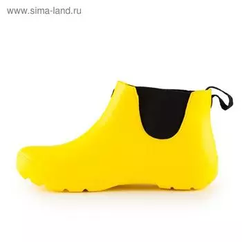 Галоши женские, цвет жёлтый, размер 38-39