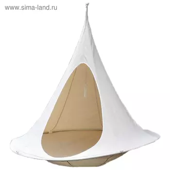 Гамак-кокон Jamber, двухместный, цвет белый