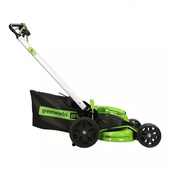 Газонокосилка аккумуляторная Greenworks Gd=60LM61, без АКБ/ЗУ, 60 В, 65 л, 4500 об/мин