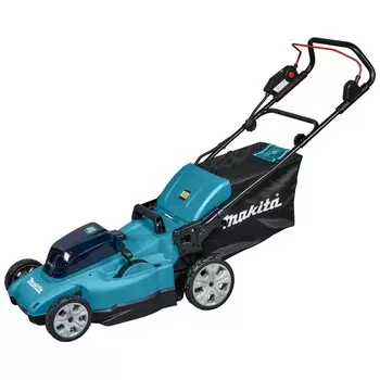 Газонокосилка аккумуляторная Makita DLM480Z, 218 В, шир./выс. 480/20-100 мм, БЕЗ АКБ/ЗУ