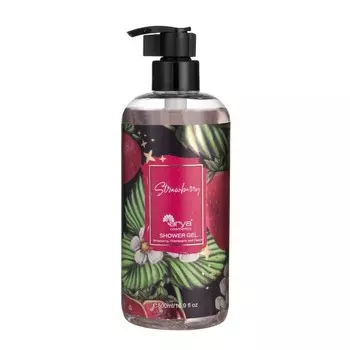 Гель для душа Arya Strawberry, 500 мл