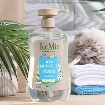 Гель для душа BioMio BIO SHOWER GEL Алоэ вера, 650 мл