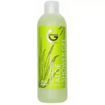 Гель для душа Greenini Aloe, увлажняющий, 315 мл
