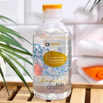 Гель для душа мицеллярный Family Cosmetics деликатный, 300 мл